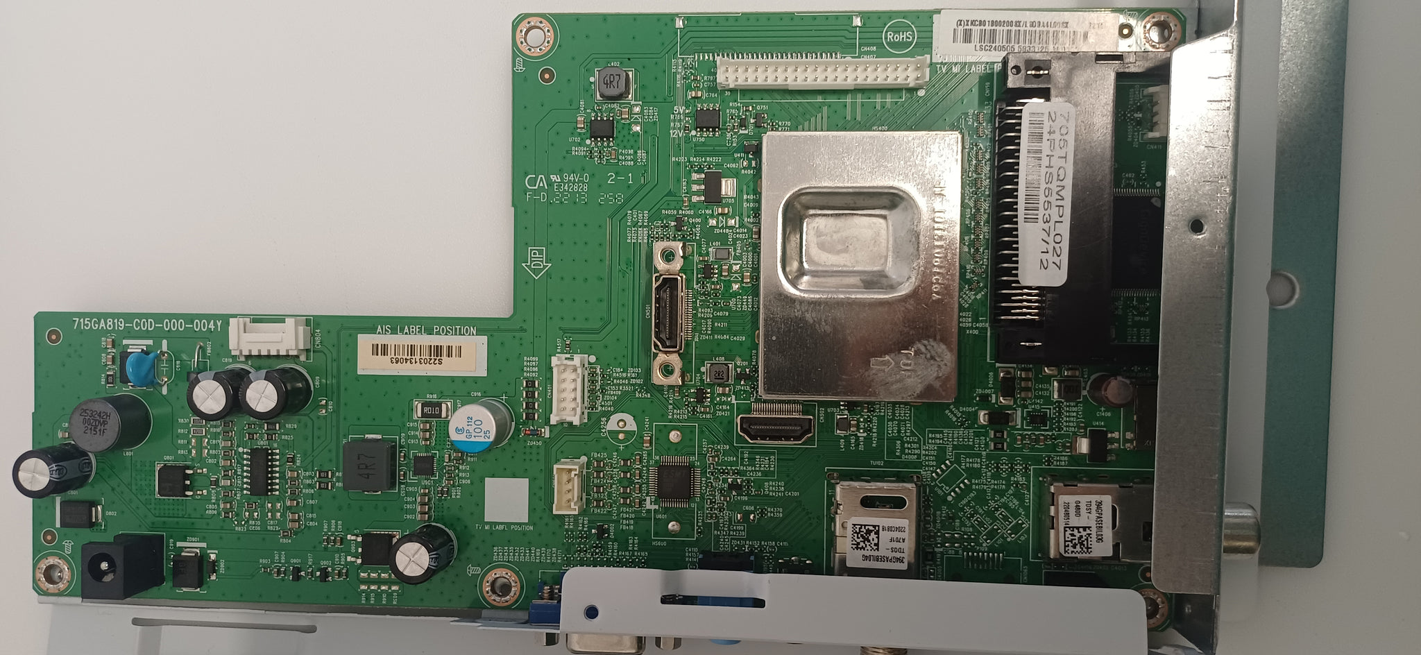 Mainboard - 715GA819-C0C-000-004Y for Philips 24PHS5537/12 TV