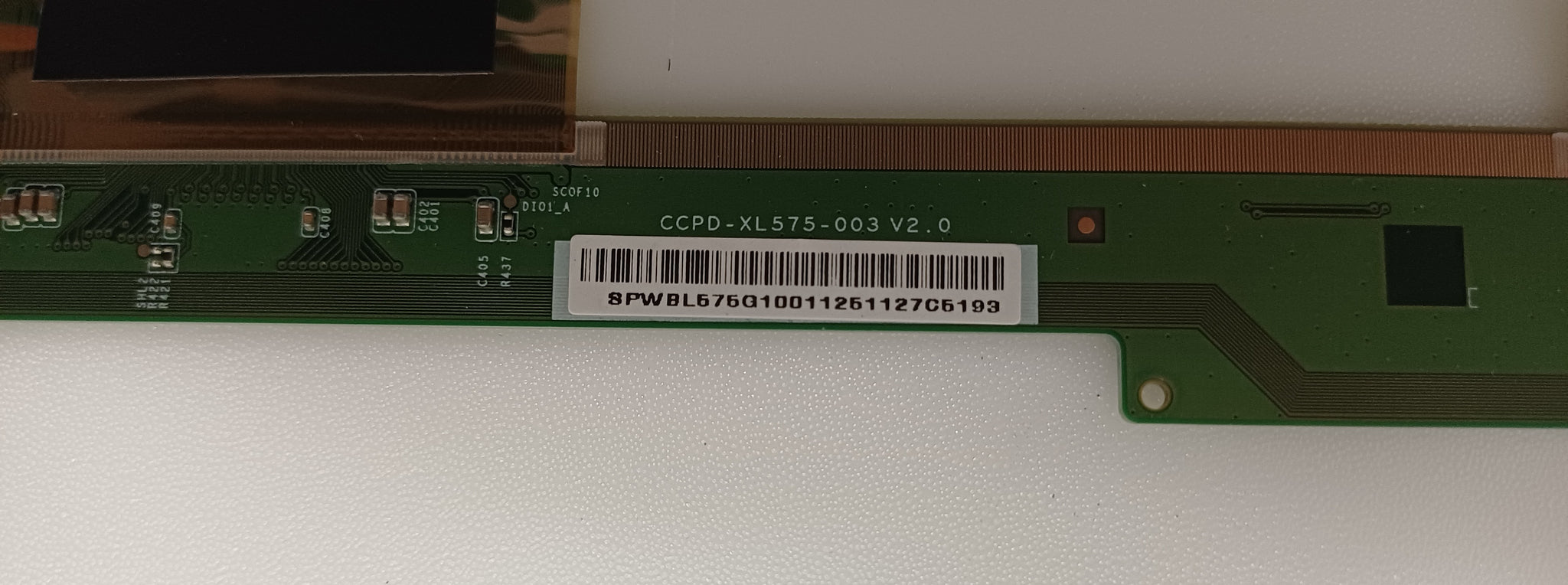 Philips 58PUS8505/12 Smart TV Matrix Buffer Board - CCPD-XL575-003 V2.0