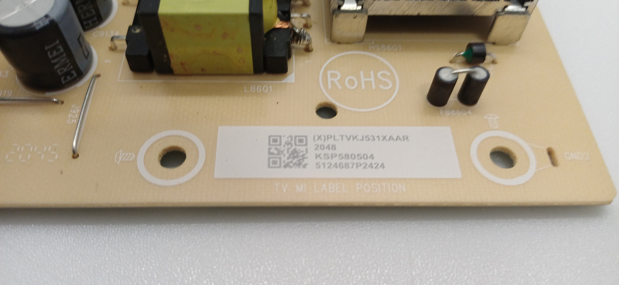 Philips 58PUS8505/12 TV Power Supply - TPV 715GA018-P01-006-003S