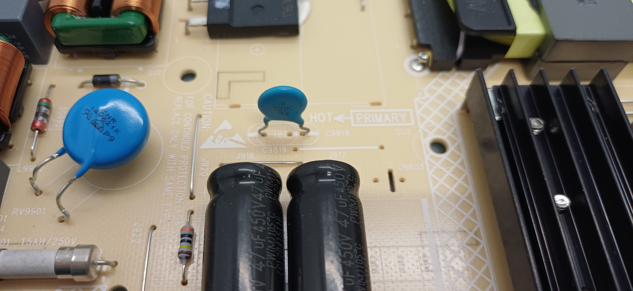 Philips 58PUS8505/12 TV Power Supply - TPV 715GA018-P01-006-003S