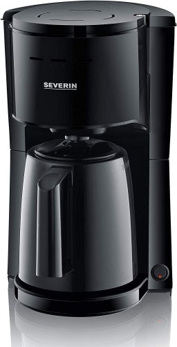 Ecost Customer Return, SEVERIN KA 9250 Filter Coffee Maker with Thermos Flask Approx. 1000 W, up to