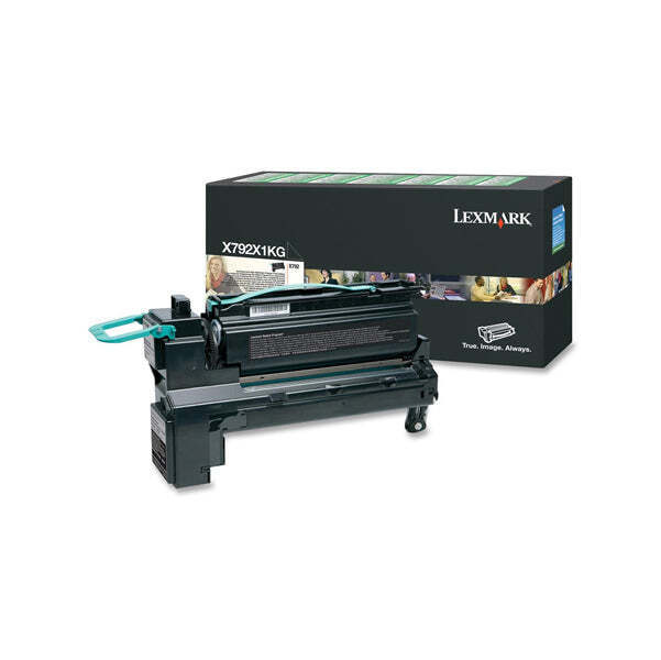 Lexmark (X792X1KG) Black Original Toner Cartridge - open box