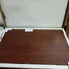 Ecost Customer Return, Laminated particle board desk Up Up, dark walnut 1200x750mm