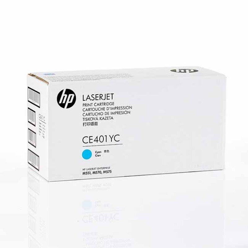 HP CE401YC 507A Toner Cartridge for CLJ500 M551N - Cyan