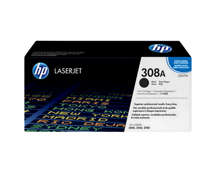 Original HP 308A Q2670A BLACK toner cartridge