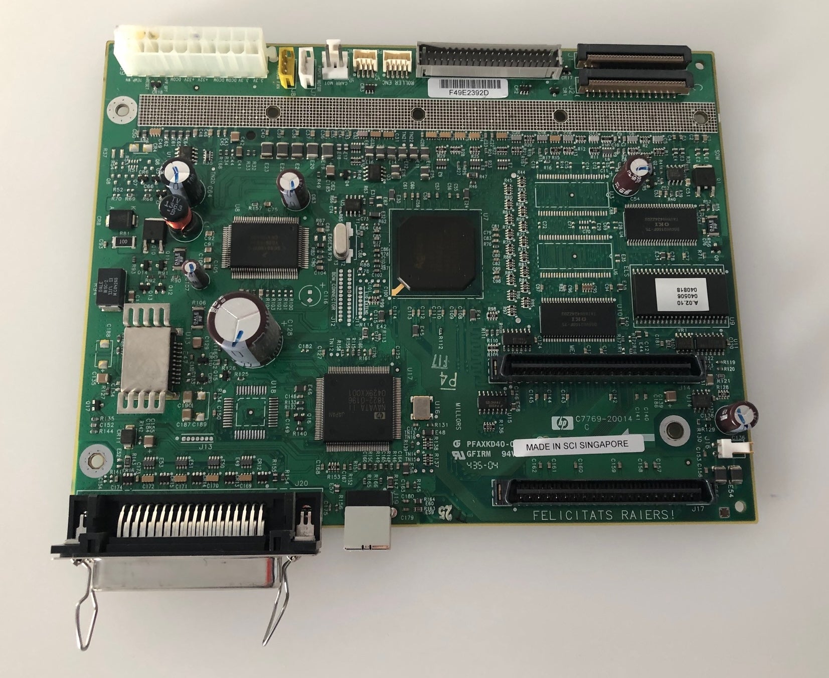 C7769-20014 FORMATTER BOARD FOR HP DESIGNJET 500 C7770B PLOTTER