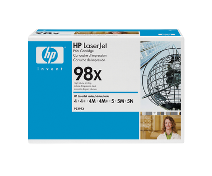 Original HP 98X 92298X BLACK toner cartridge