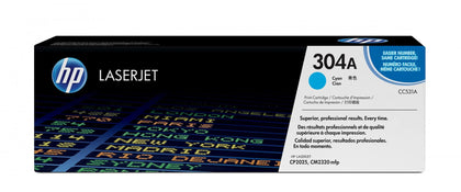 Genuine HP CC531A (304A) Cyan Toner Cartridge - open box