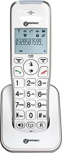 Ecost customer return Geemarc Telecom S.A Additional Ampli DECT 295 Cordless Schwerhörigen Phone Ger