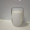 Ecost customer return Wireless Bluetooth speaker lamp with aluminum handle, white/multicolor LED