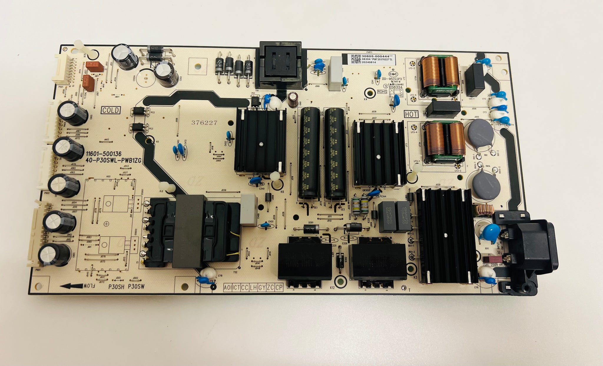 TCL 65QLED810 power supply 40-P30SWL-PWB1ZG