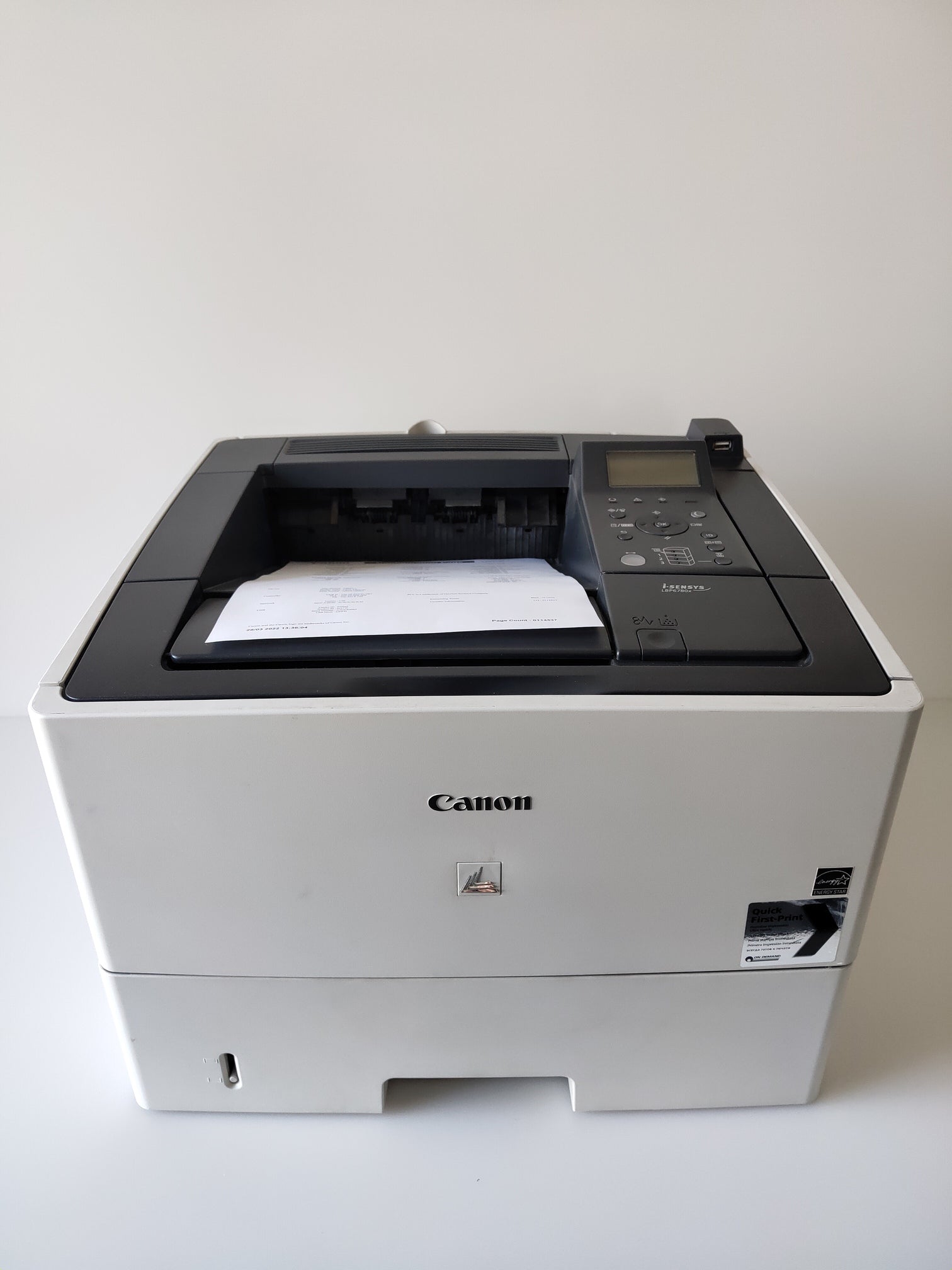 Canon i-SENSYS LBP6780x Monochrome Laser Printer, 114K pages