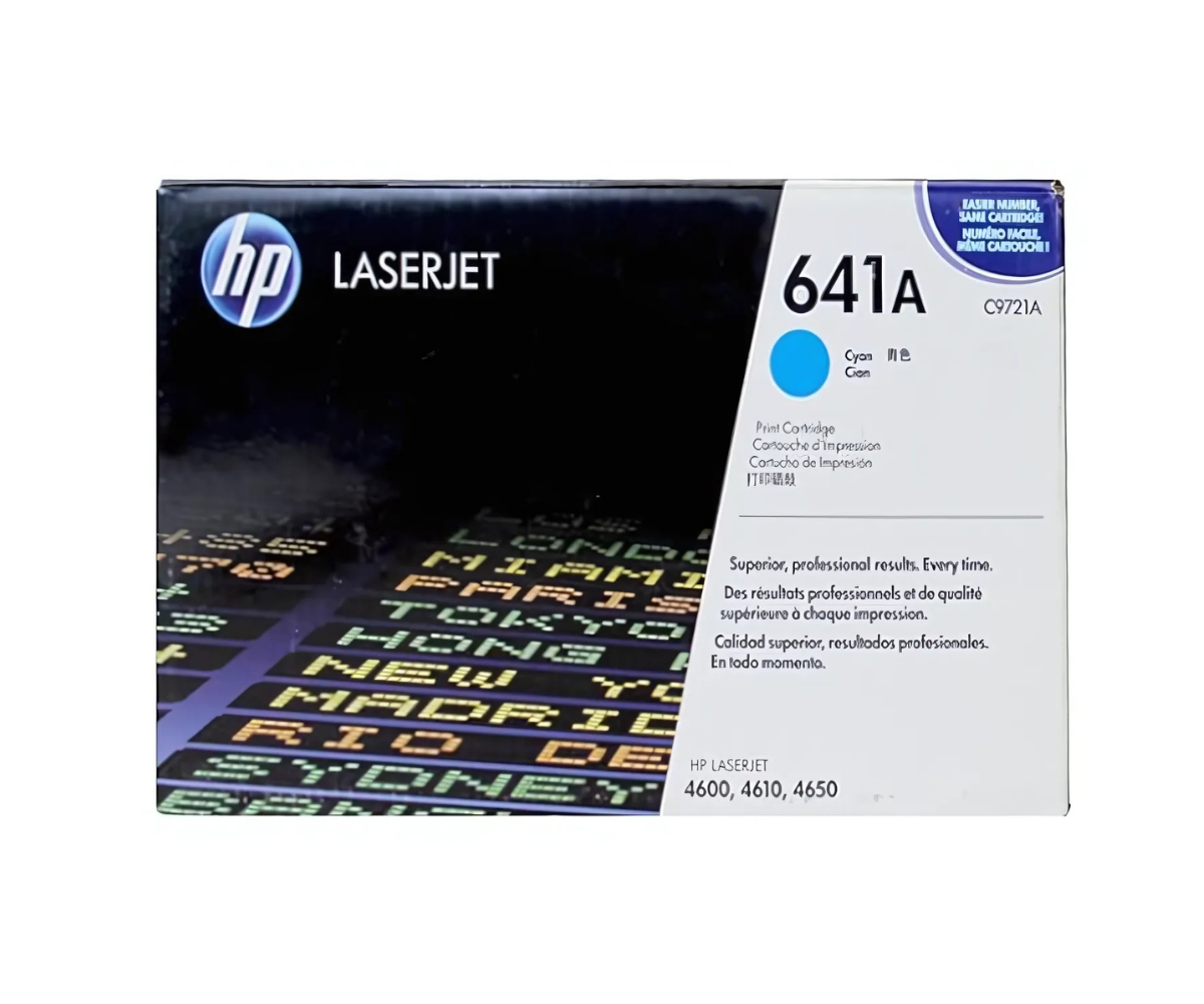 HP 641A Original Toner cartridge cyan (C9721A)