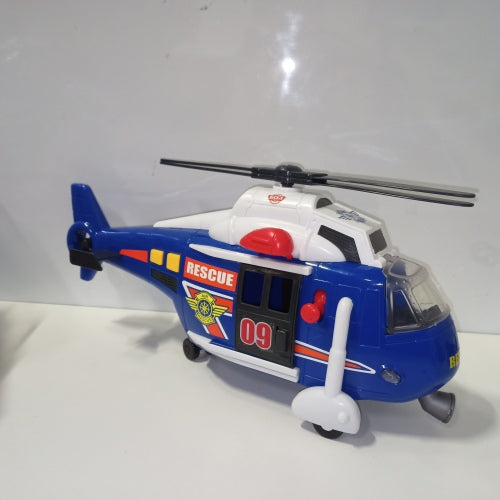 Ecost Customer Return Dickie 203308356 toy helicopter with battery-powered spinning propeller