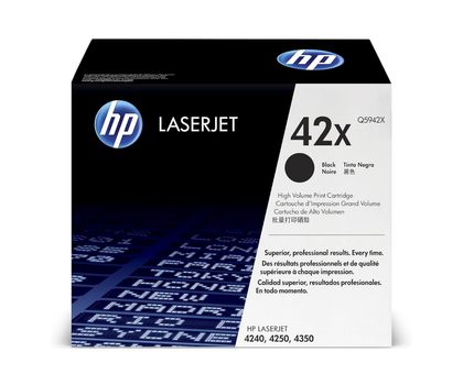 HP Original 42X Black High-yield Toner Cartridge Q5942X