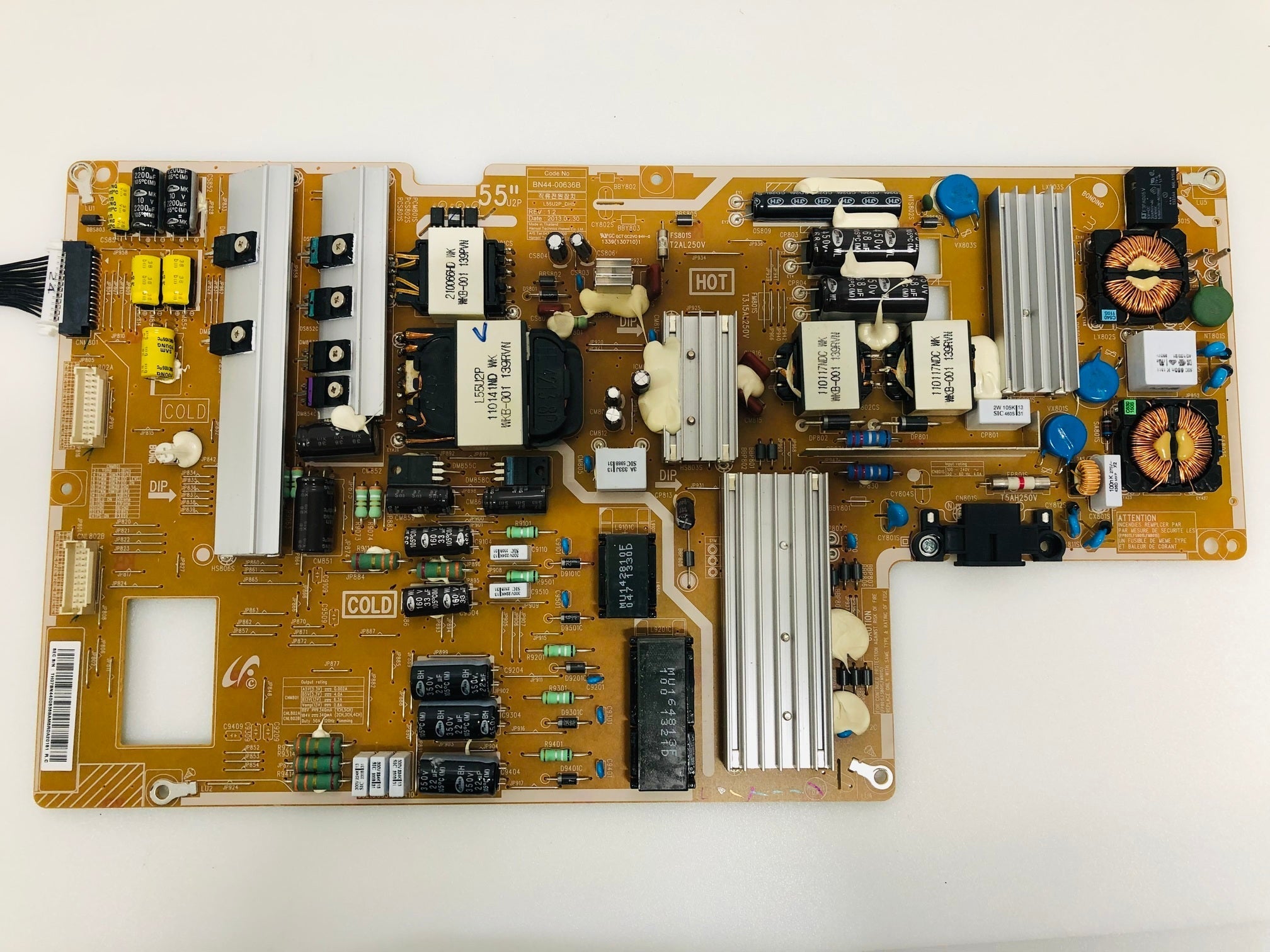 BN44-00636B L55U2P_DHS power supply for Samsung UE65F8005ST