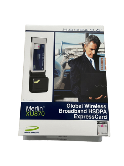 Global wireless broadband HSDPA express card Merlin XU870