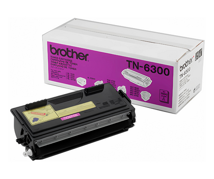 Original Brother TN-6300 High-Yield Black Toner Cartridge