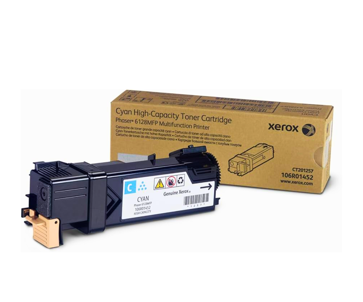 Original Xerox Cyan Toner Cartridge (106R01452)