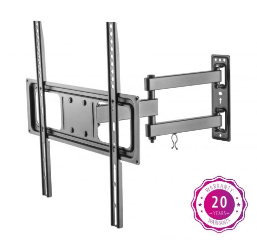 Classic Full-Motion TV Wall Mount black VESA: 200x200,300x300,400x200,400x400