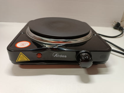 Ecost Customer Return, ARDES - AR1F19 electric hob, 1 cast iron hob, 1500 W, painted steel, diameter