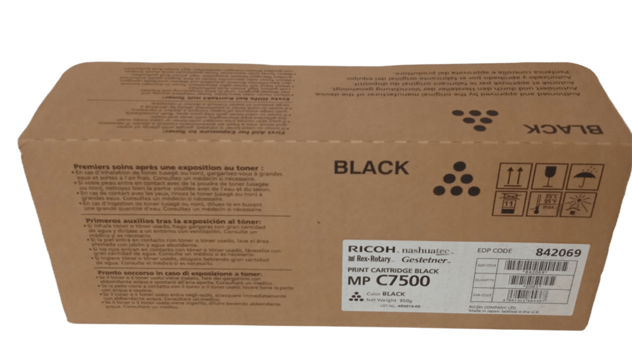 Original Ricoh Black Toner Cartridge (842069)