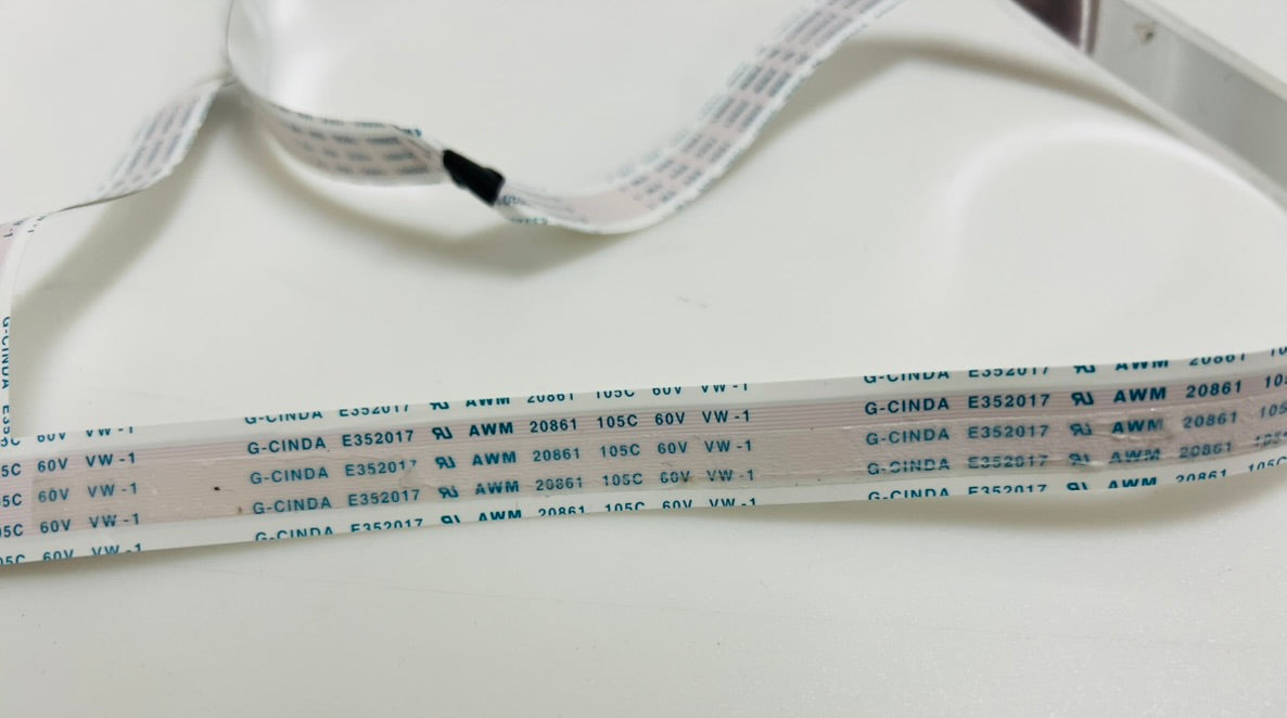 Philips 55MLED810/12 lvds flex cable (18 PIN) G-CINDA E352017 AWM 20861 105C 60V VW-1