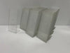 L-shaped plastic promotional display stands DL (21 cm x 10 cm)