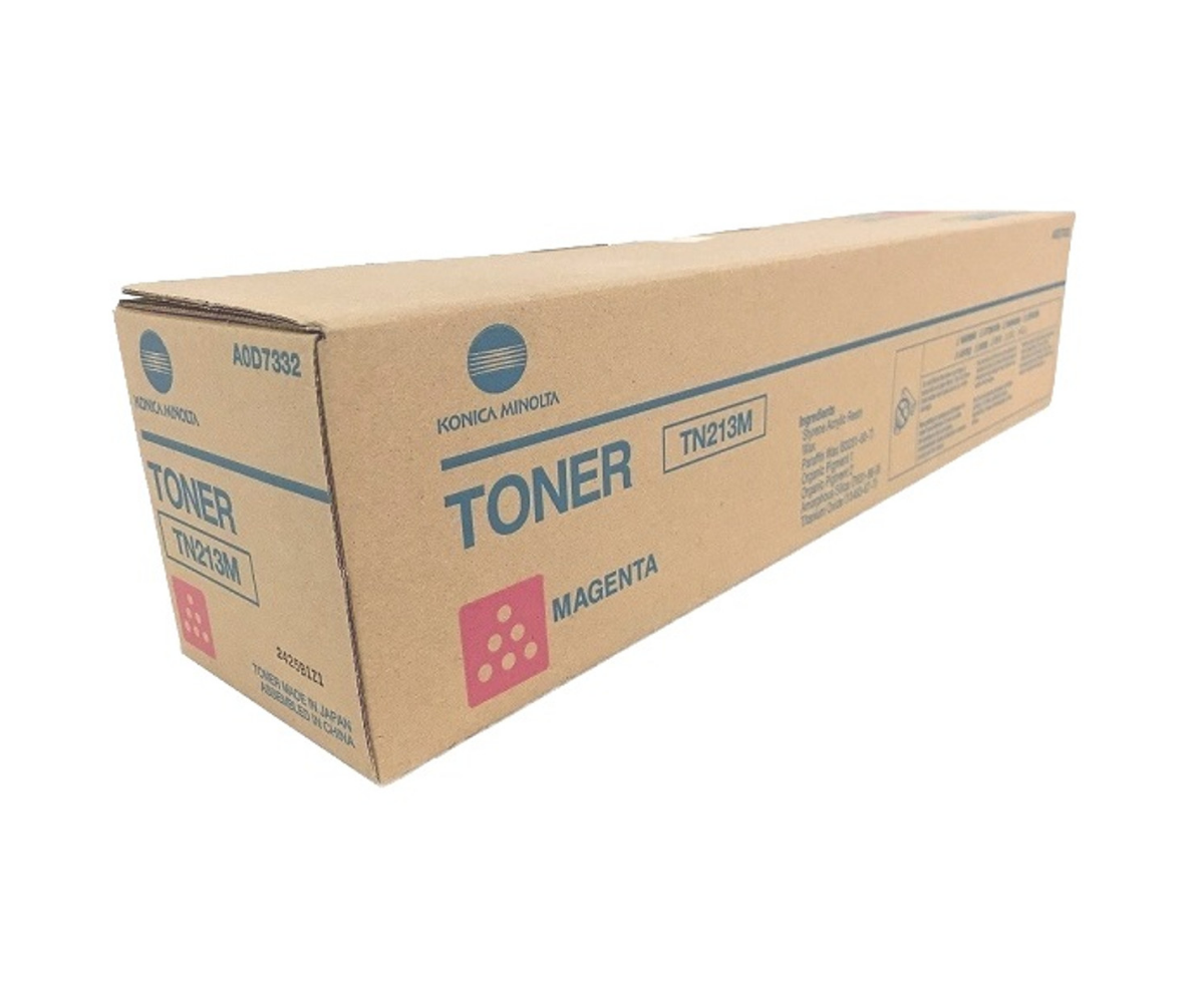 Konica Minolta A0D7332 (TN213M) Original Magenta Toner Cartridge