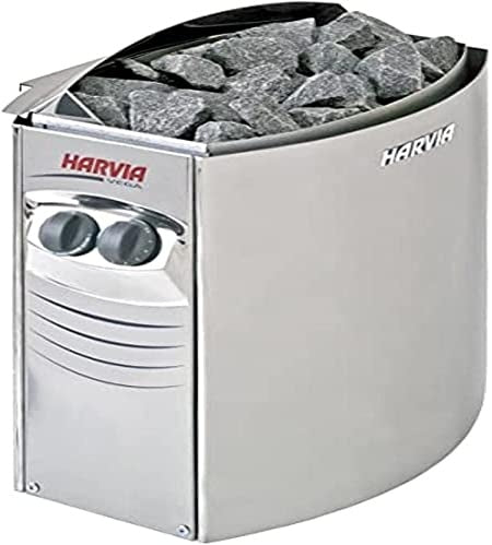 Ecost customer return Harvia SNHARVIAPO35 Vega Collection Compact Electric Sauna Oven 3.5 kW with Fl