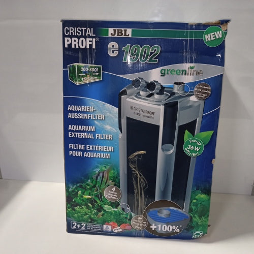 Ecost customer return JBL CristalProfi e1902 Greenline external filter for aquariums