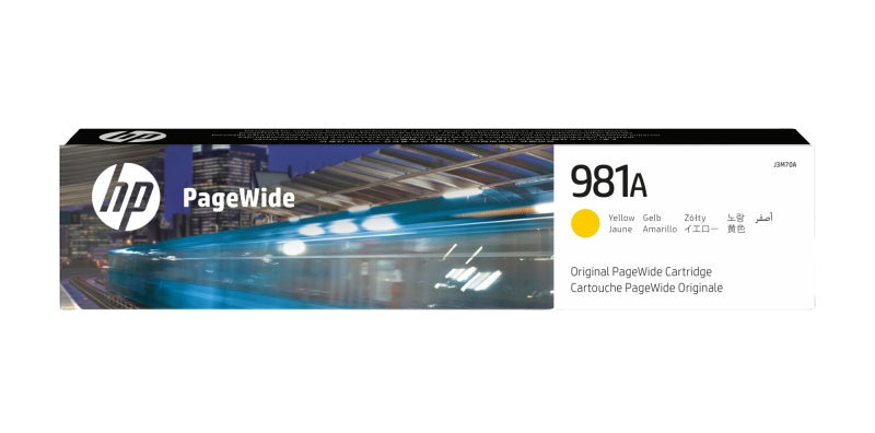 HP 981A (J3M70A) Ink Cartridge, Yellow