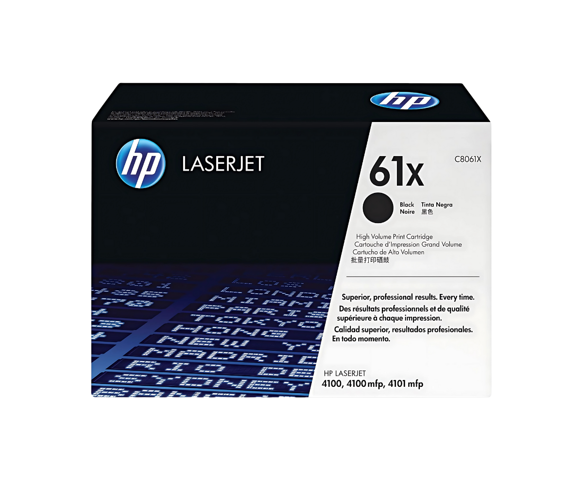 Original HP 61X C8061X BLACK Toner Cartridge