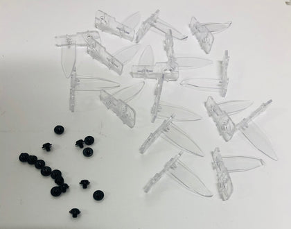 LED Backlight holders with screws (16 pcs) - TCL 55C641