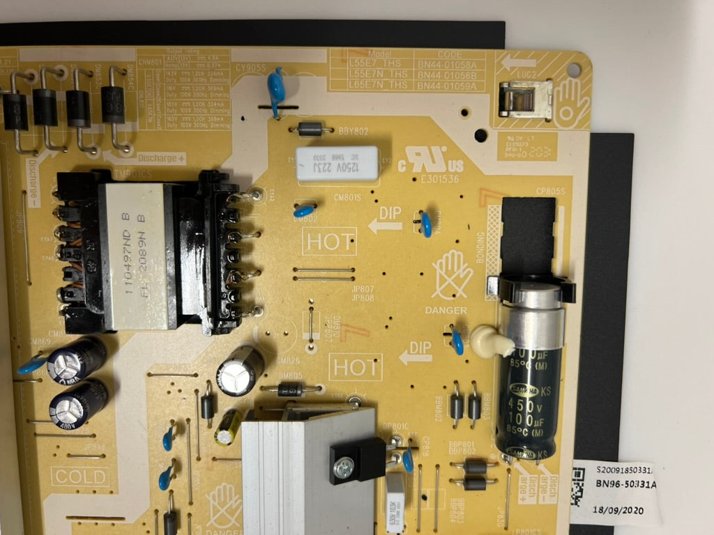 BN44-01058A power supply for Samsung QE50Q67TAU