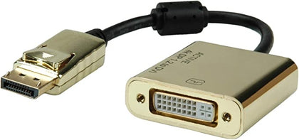Ecost customer return ROLINE GOLD 4K DPDVI Adaptor Active v1.2 DP ST  DVI BU, Retail Blis