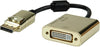 Ecost customer return ROLINE GOLD 4K DPDVI Adaptor Active v1.2 DP ST  DVI BU, Retail Blis