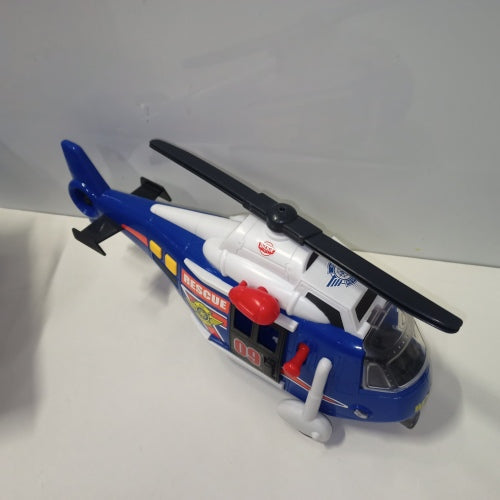 Ecost Customer Return Dickie 203308356 toy helicopter with battery-powered spinning propeller