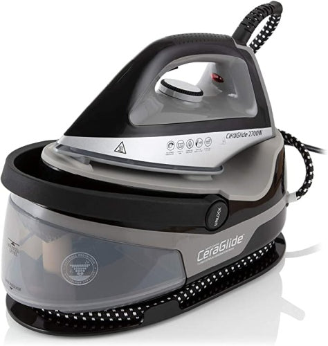 Ecost Customer Return Tower T22006 CeraGlide Steam Generator Iron with Ceramic Soleplate, 2700 W, 1.