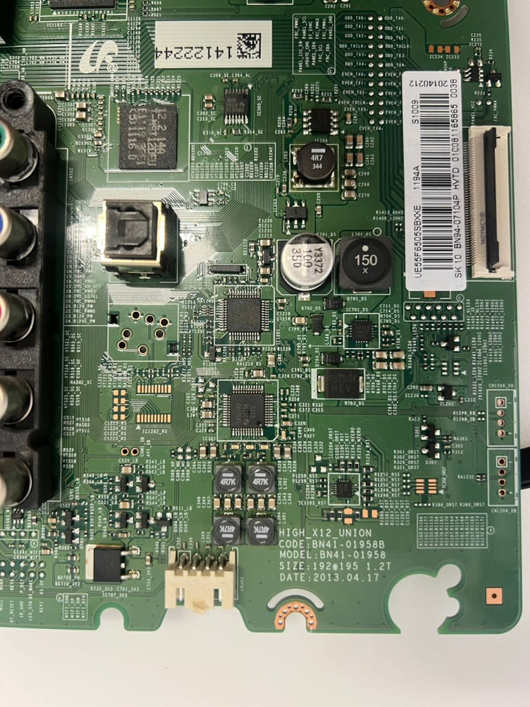 BN41-01958B BN94-07104P mainboard for Samsung UE55F6505SB