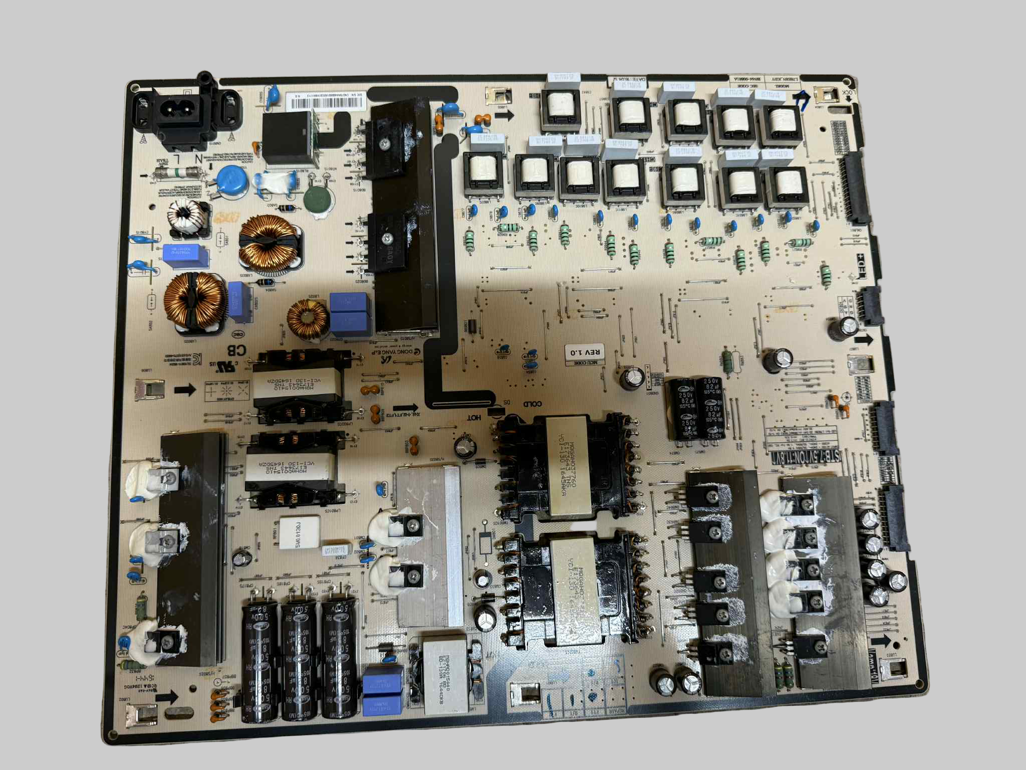 Original BN44-00881A L78E8N_KDY power supply board for Samsung UE75KS8005T