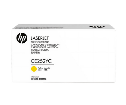 Original HP CE252YC YELLOW toner cartridge