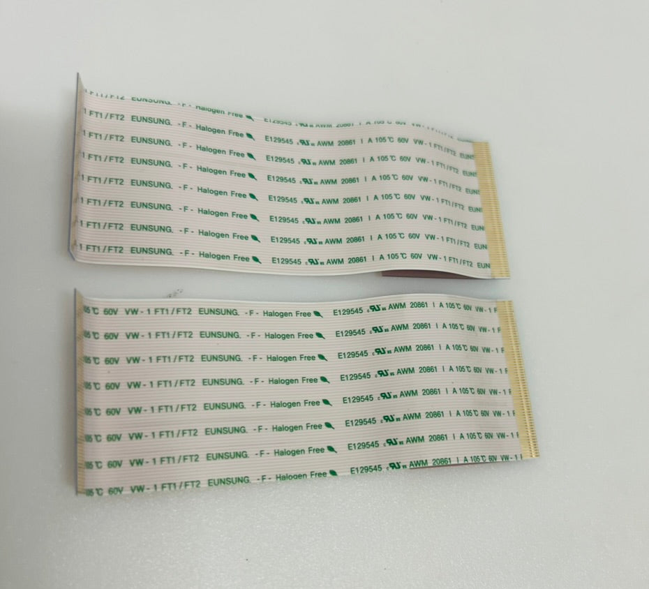 Philips 42PFL7606H/12 t-con lvds flex cables (3.1 cm width) EUNSUNG E129545 AWM 20861 105C 60V VW-1