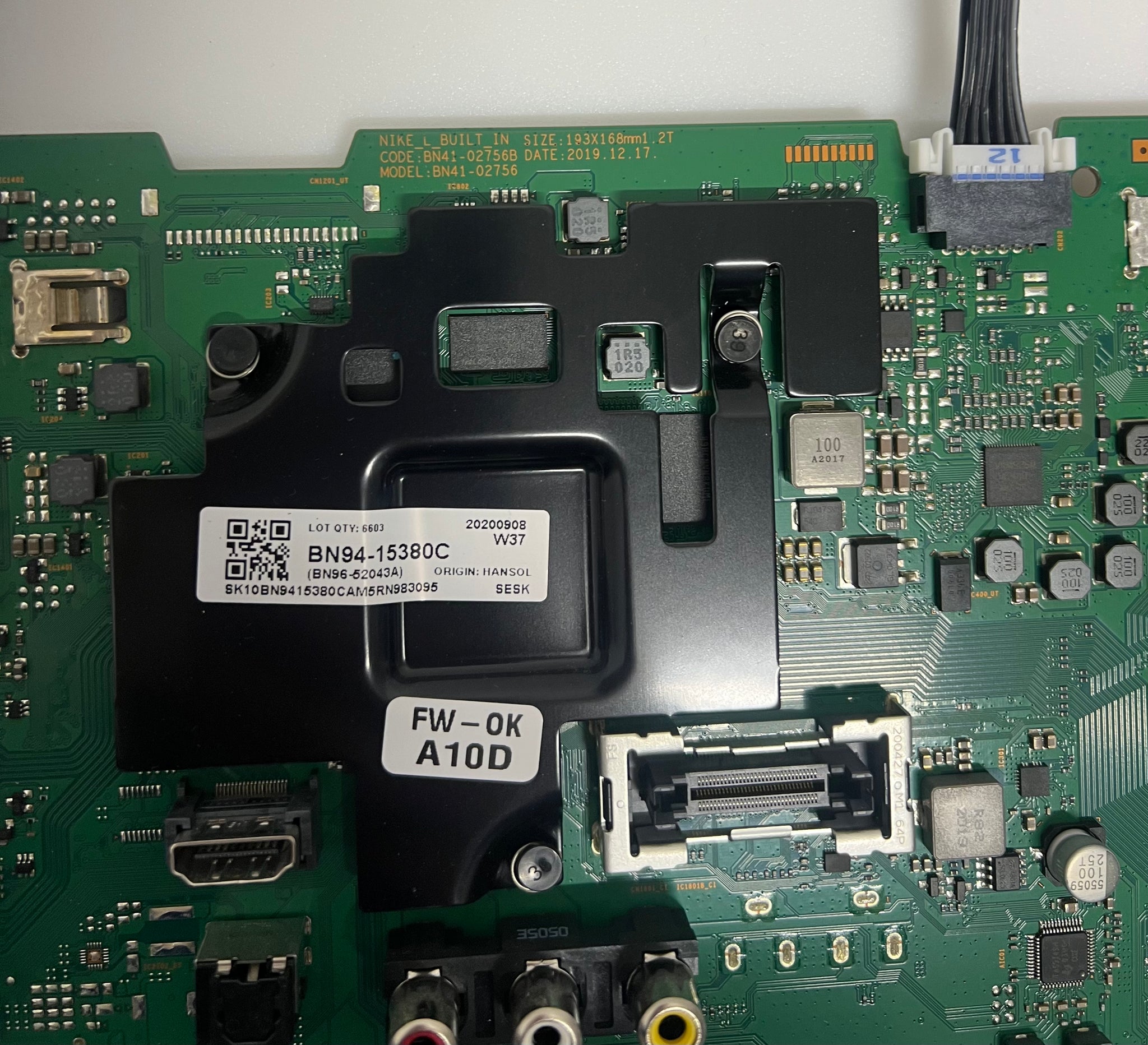 BN94-15380C BN41-02756B mainboard for Samsung UETU8005K