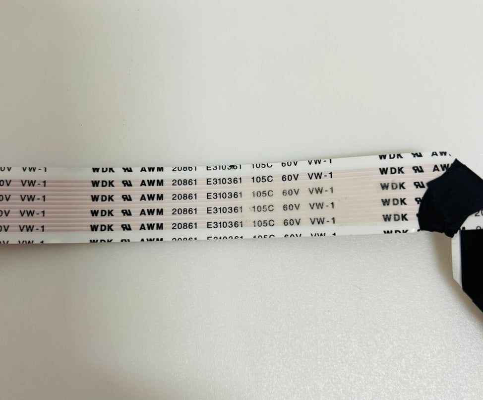 Philips 55MLED810/12 - WDK AWM 20861 E310361 105C 60V VW-1 lvds flex cable (12 PIN)