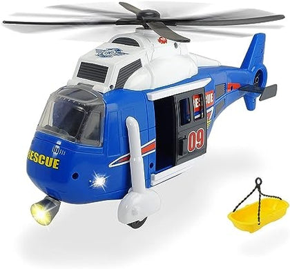 Ecost Customer Return Dickie 203308356 toy helicopter with battery-powered spinning propeller