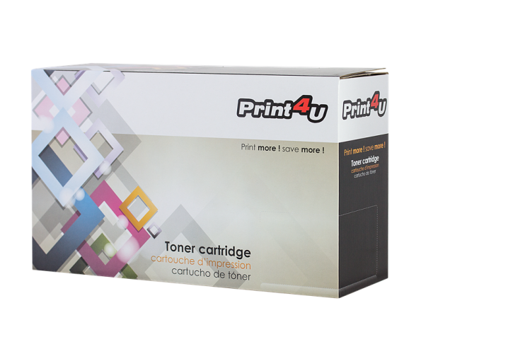 Compatible Print4U Universal HP 87A (CF287A)/Canon CRG041 Toner Cartridge, Black