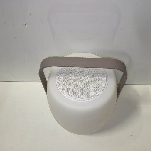 Ecost customer return Wireless Bluetooth speaker lamp with aluminum handle, white/multicolor LED