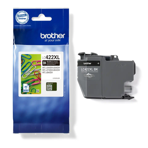 Brother LC422XL (LC422XLBK) Ink Cartridge, Black