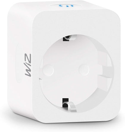 Ecost customer return Wiz Smart Plug, smart socket, smart control via app/voice via WLAN,